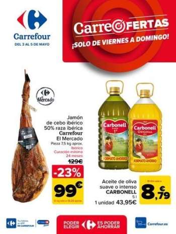 Folleto actual Carrefour - 03/05/24 - 05/05/24.
