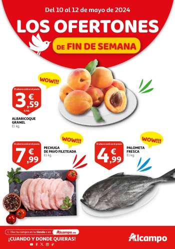 Folleto actual Alcampo - 10/05/24 - 12/05/24.