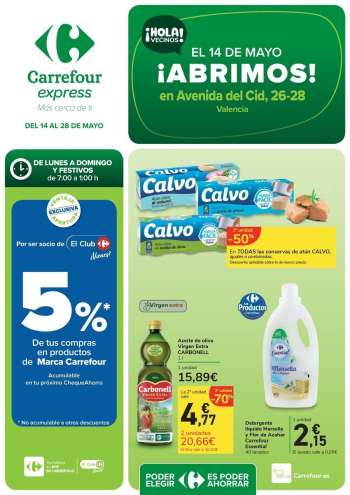 Folleto actual Carrefour - 14/05/24 - 28/05/24.