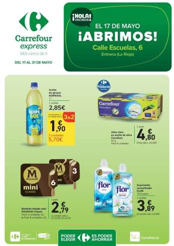 Folleto actual Carrefour - 17/05/24 - 31/05/24.
