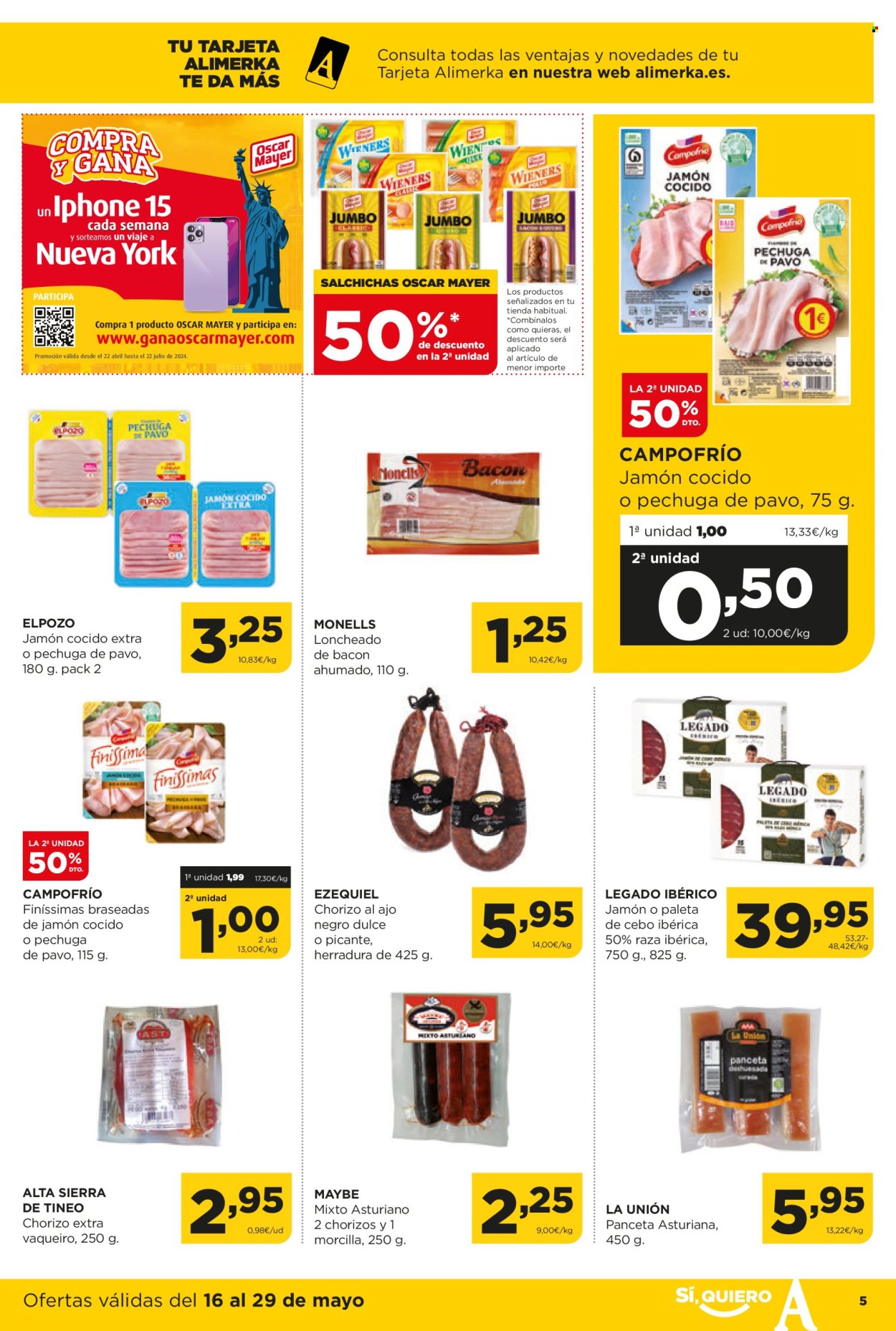 Folleto Alimerka - 16/05/24 - 29/05/24. Página 5