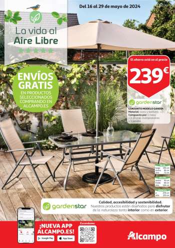 Folleto actual Alcampo - 16/05/24 - 29/05/24.
