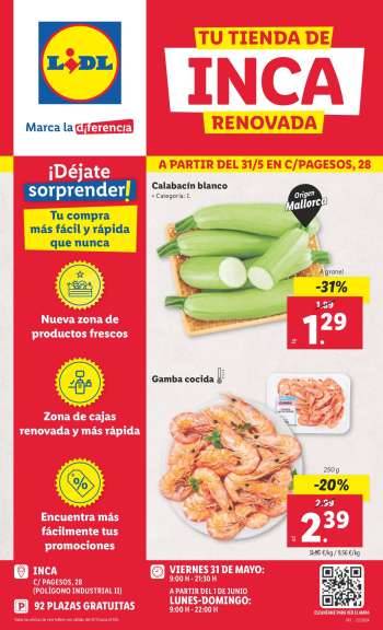 Folleto actual Lidl - 31/05/24 - 09/06/24.