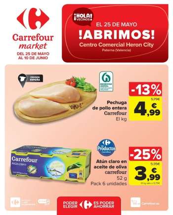 Folleto actual Carrefour - 25/05/24 - 10/06/24.