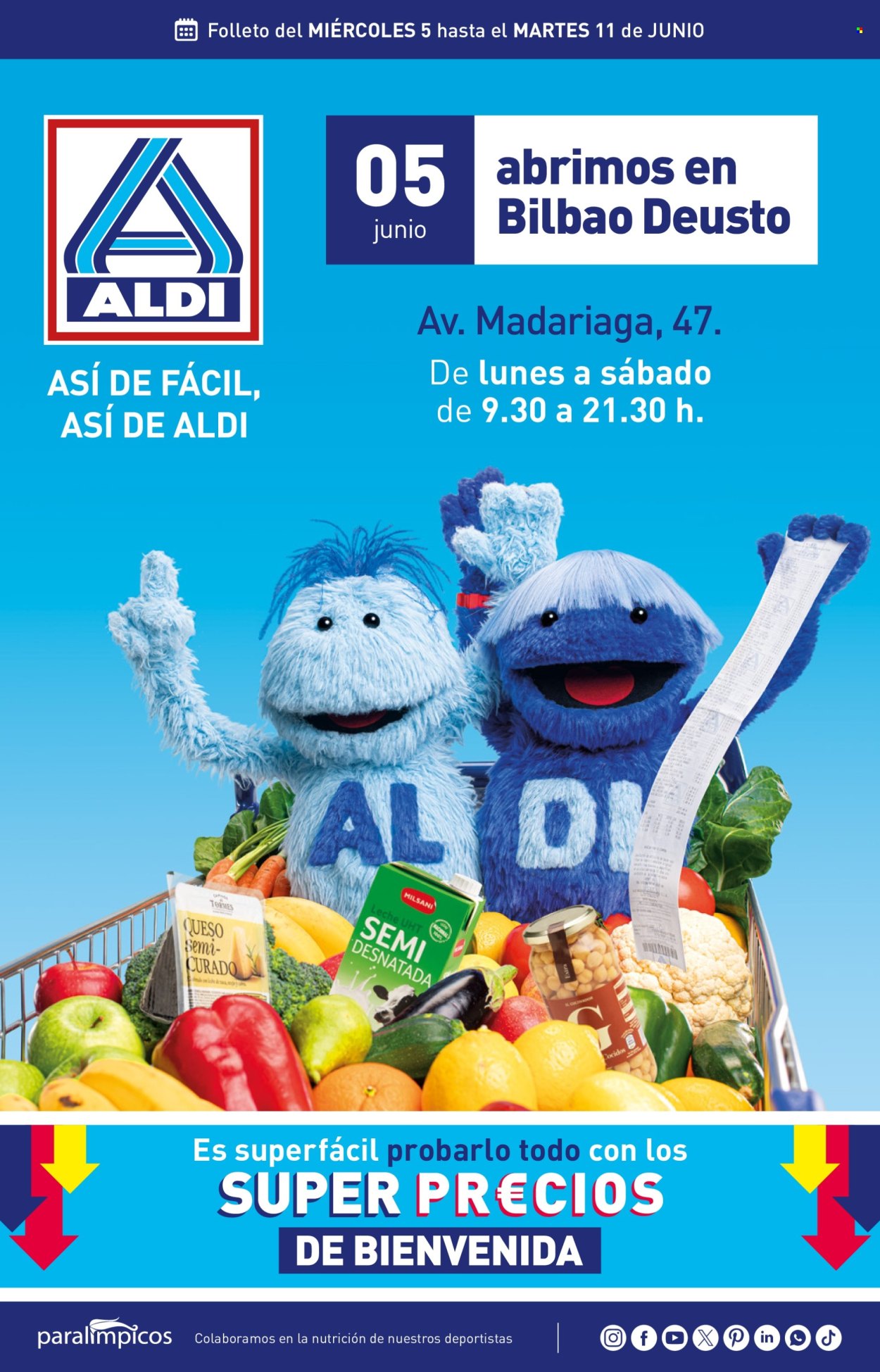 Folleto Aldi - 05/06/24 - 11/06/24. Página 1