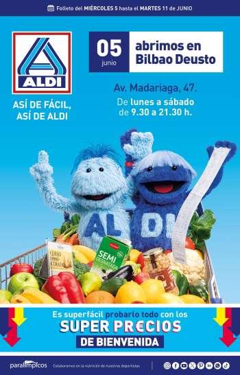 Folleto actual Aldi - 05/06/24 - 11/06/24.