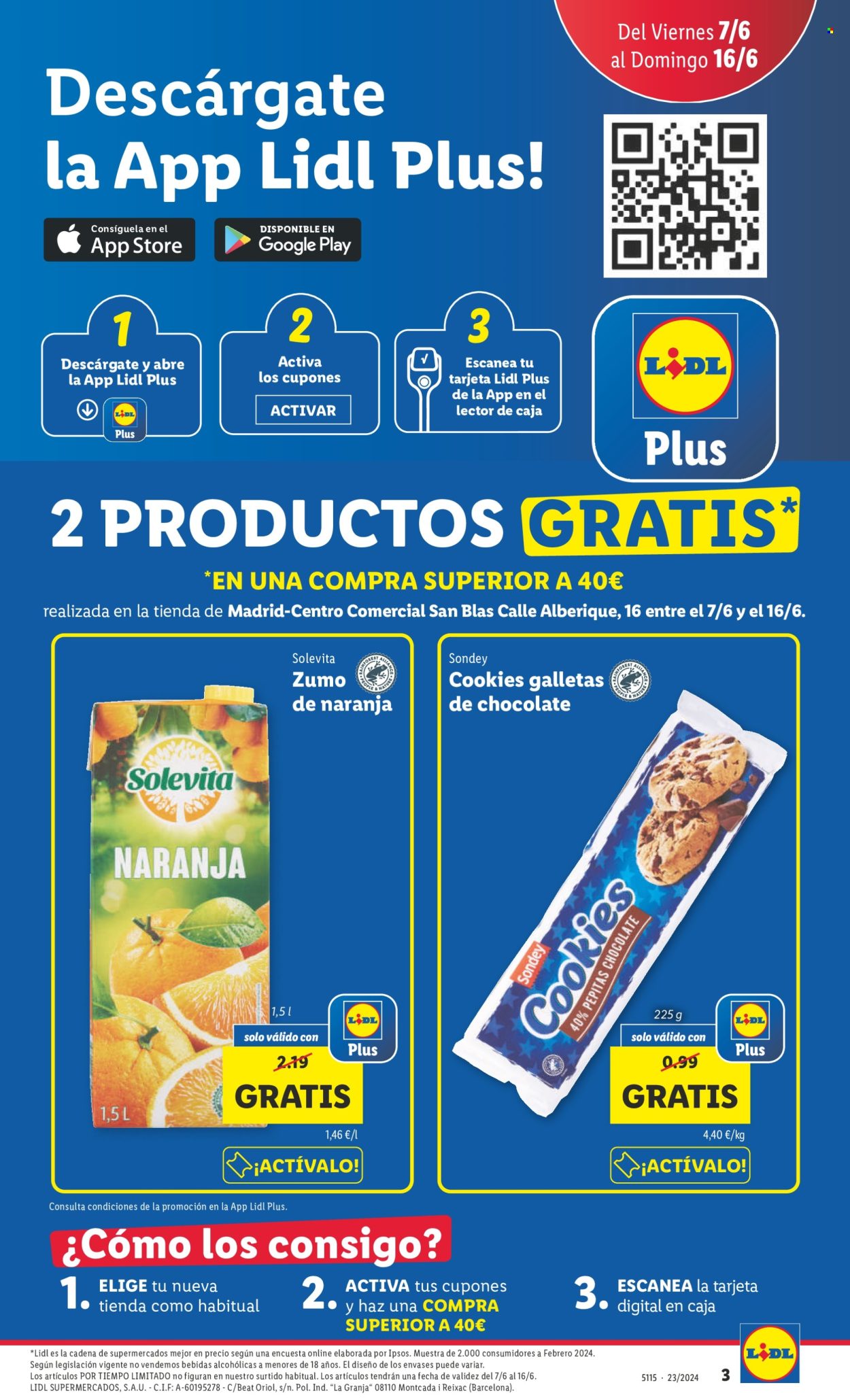 Folleto Lidl - 07/06/24 - 16/06/24. Página 3