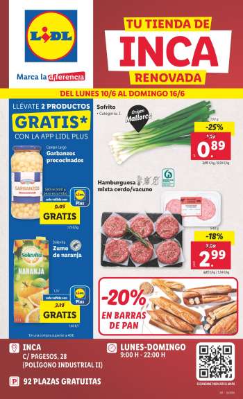 Folleto actual Lidl - 10/06/24 - 16/06/24.