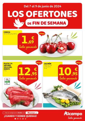 Folleto actual Alcampo - 07/06/24 - 09/06/24.