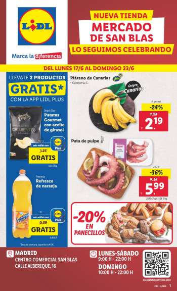 Folleto actual Lidl - 17/06/24 - 23/06/24.