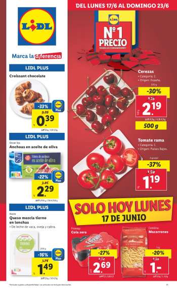 Folleto actual Lidl - 17/06/24 - 23/06/24.