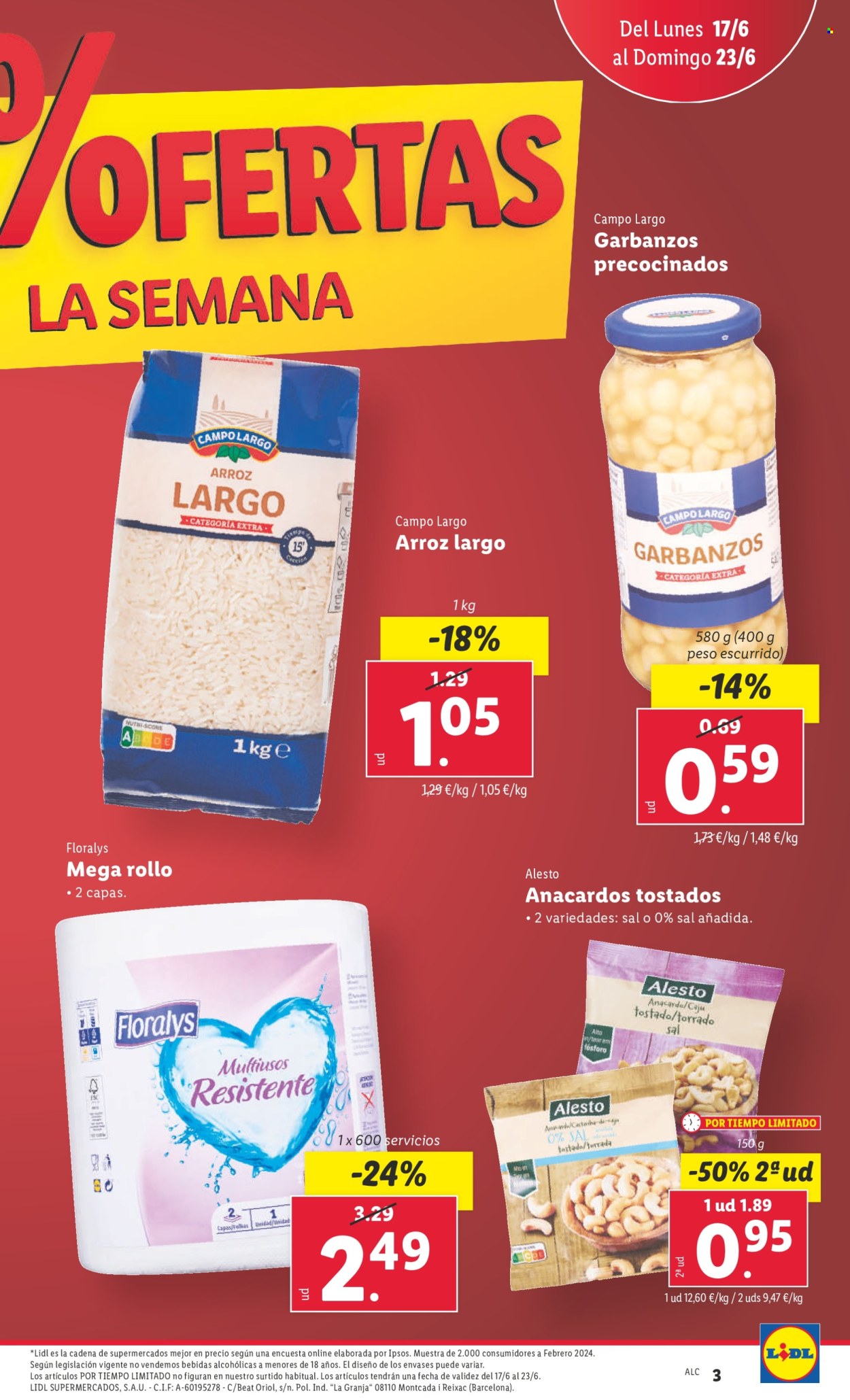 Folleto Lidl - 17/06/24 - 23/06/24. Página 3