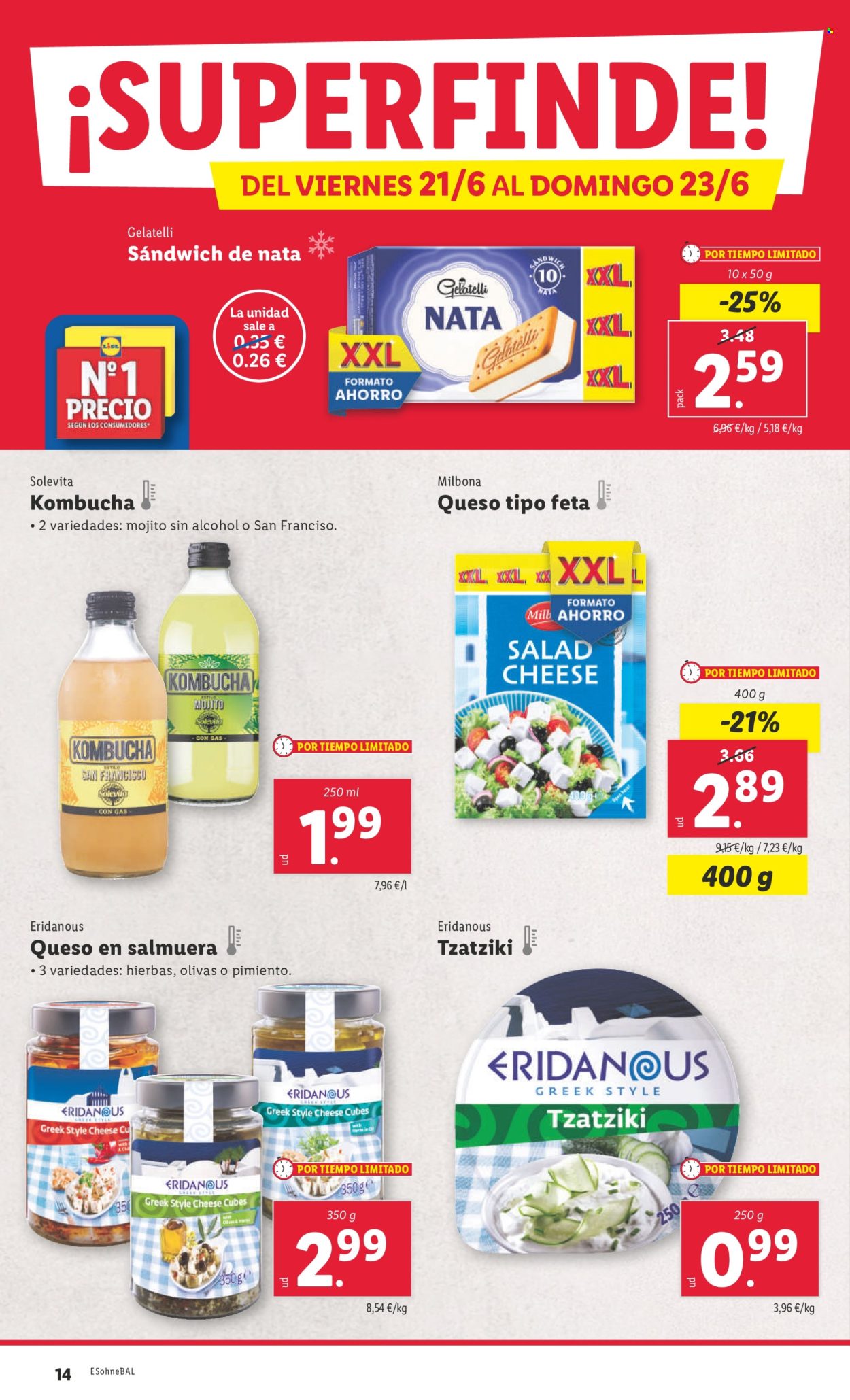 Folleto Lidl - 17/06/24 - 23/06/24. Página 14