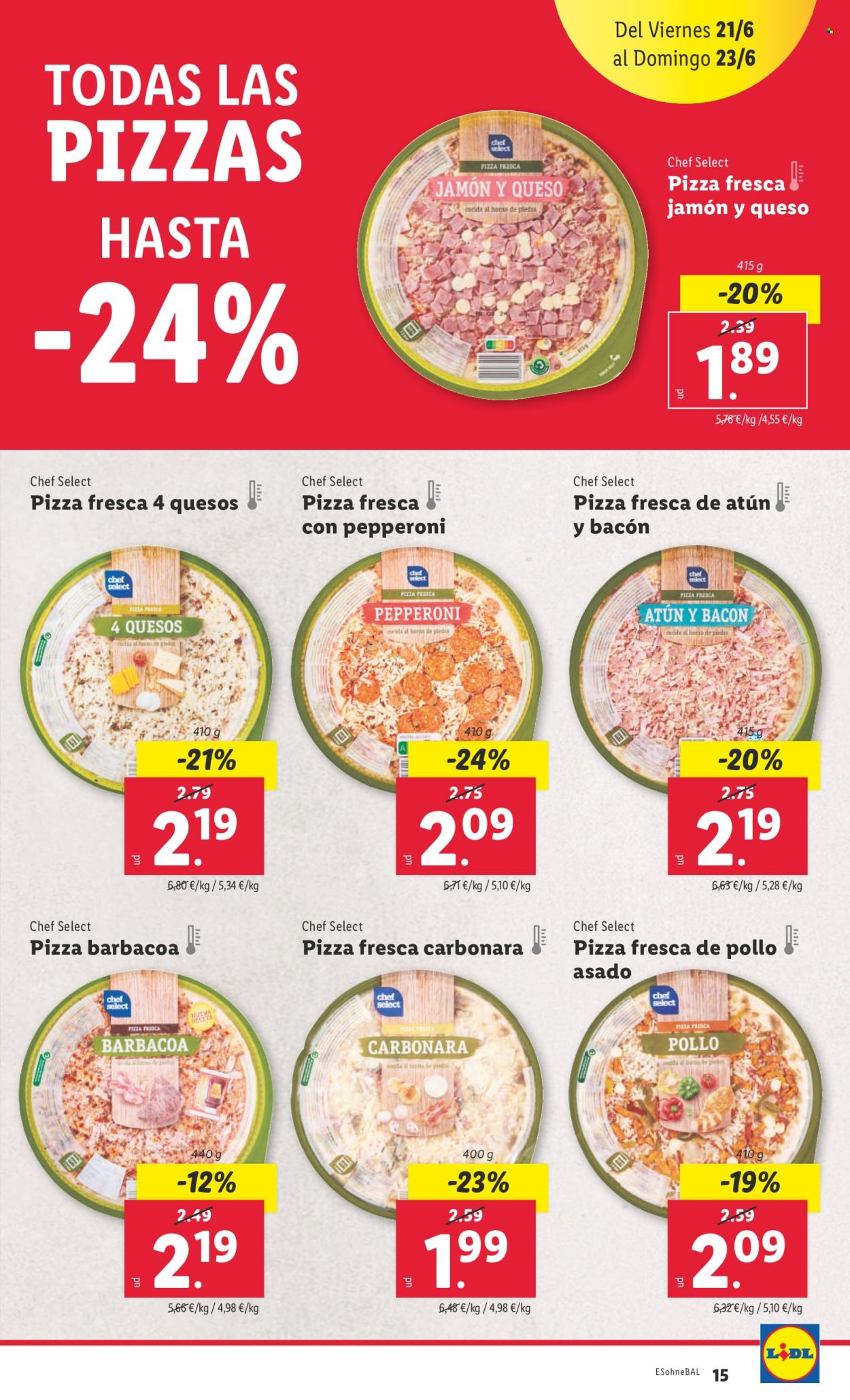 Folleto Lidl - 17/06/24 - 23/06/24. Página 15
