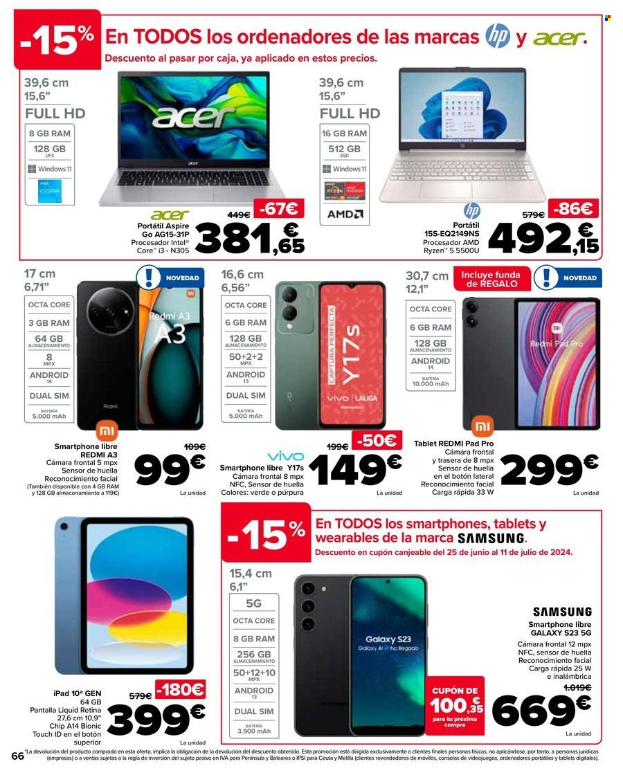 Folleto Carrefour - 11/06/24 - 24/06/24. Página 66