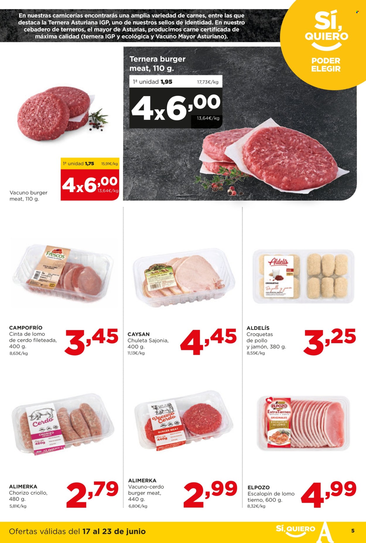 Folleto Alimerka - 17/06/24 - 23/06/24. Página 5