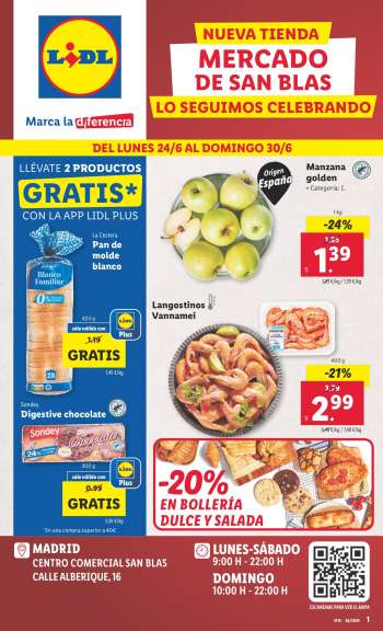 Folleto actual Lidl - 24/06/24 - 30/06/24.