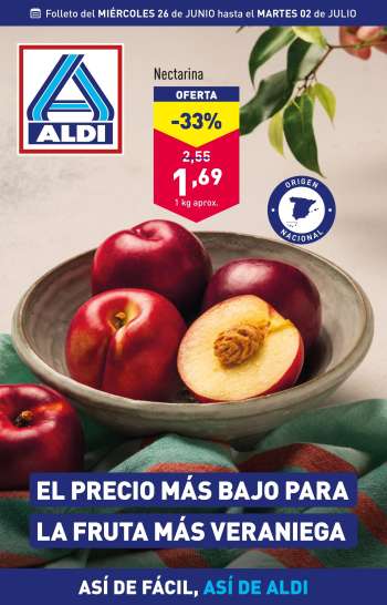 Folleto actual Aldi - 26/06/24 - 02/07/24.