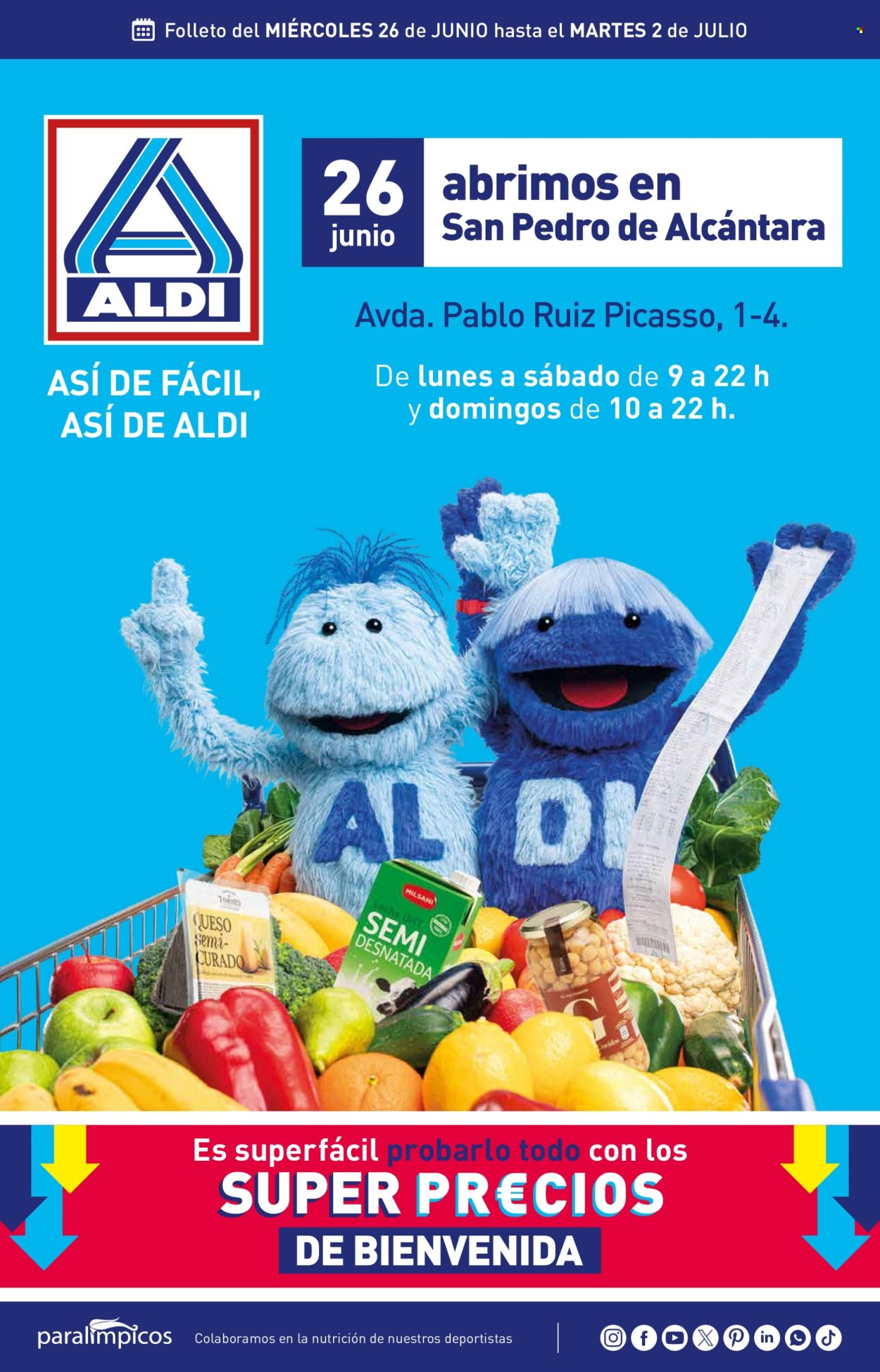 Folleto Aldi - 26/06/24 - 02/07/24. Página 1