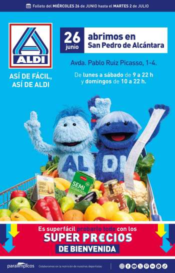 Folleto actual Aldi - 26/06/24 - 02/07/24.