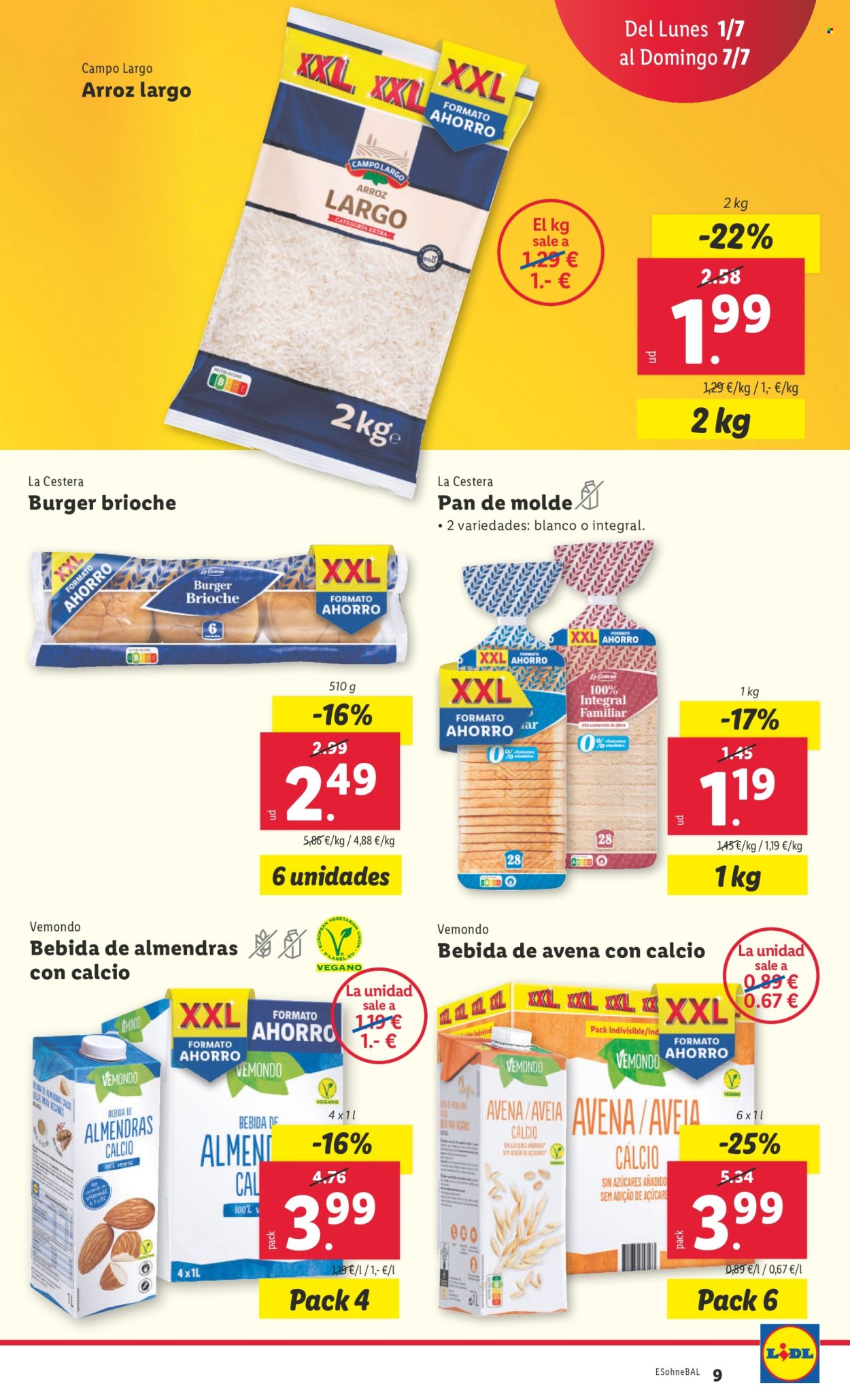 Folleto Lidl - 01/07/24 - 07/07/24. Página 9