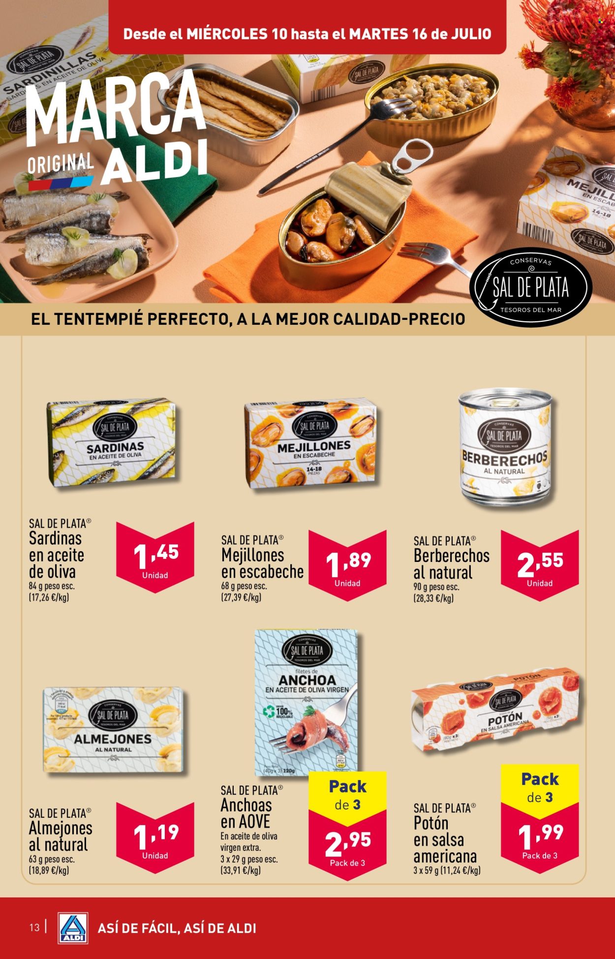 Folleto Aldi - 10/07/24 - 16/07/24. Página 13
