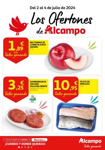 Folleto actual Alcampo - 02/07/24 - 04/07/24.