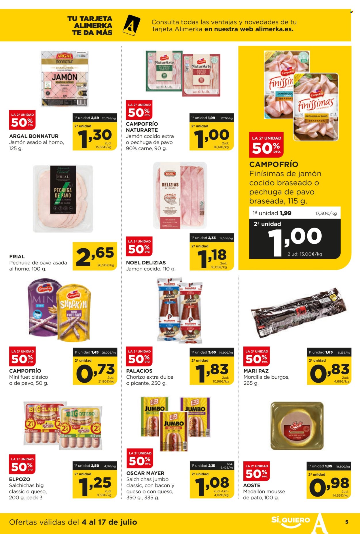 Folleto Alimerka - 04/07/24 - 17/07/24. Página 5