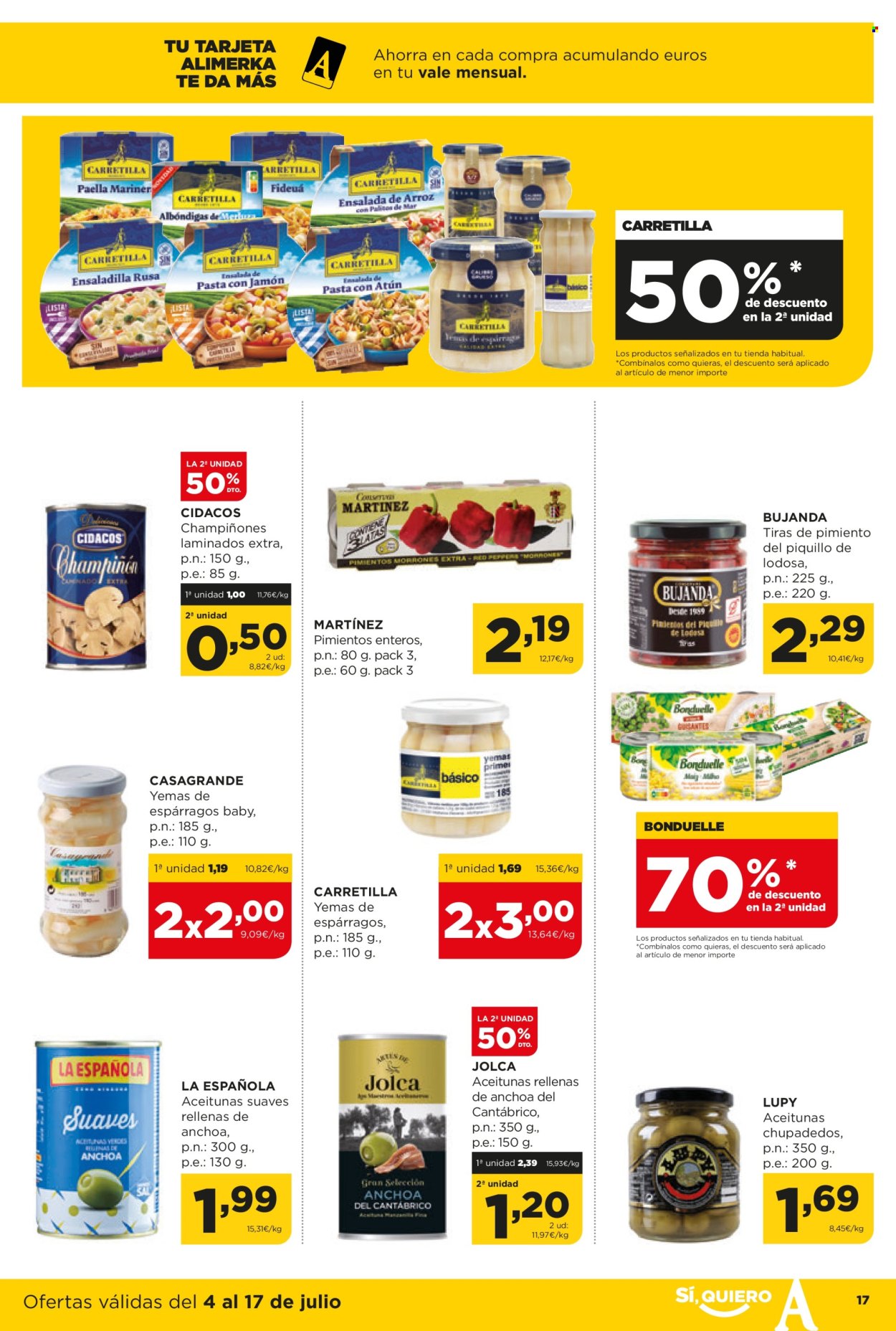 Folleto Alimerka - 04/07/24 - 17/07/24. Página 17