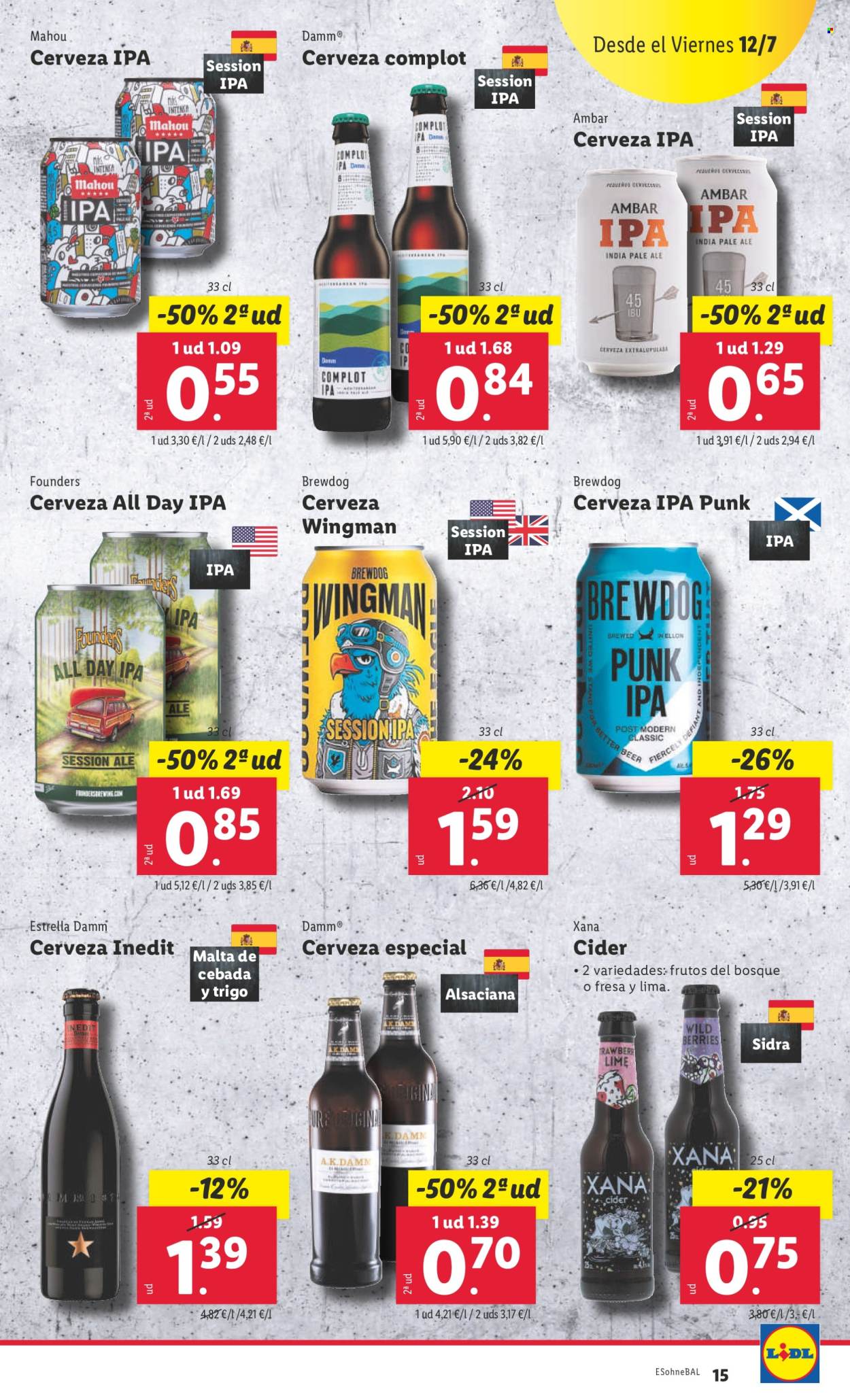 Folleto Lidl - 08/07/24 - 14/07/24. Página 15