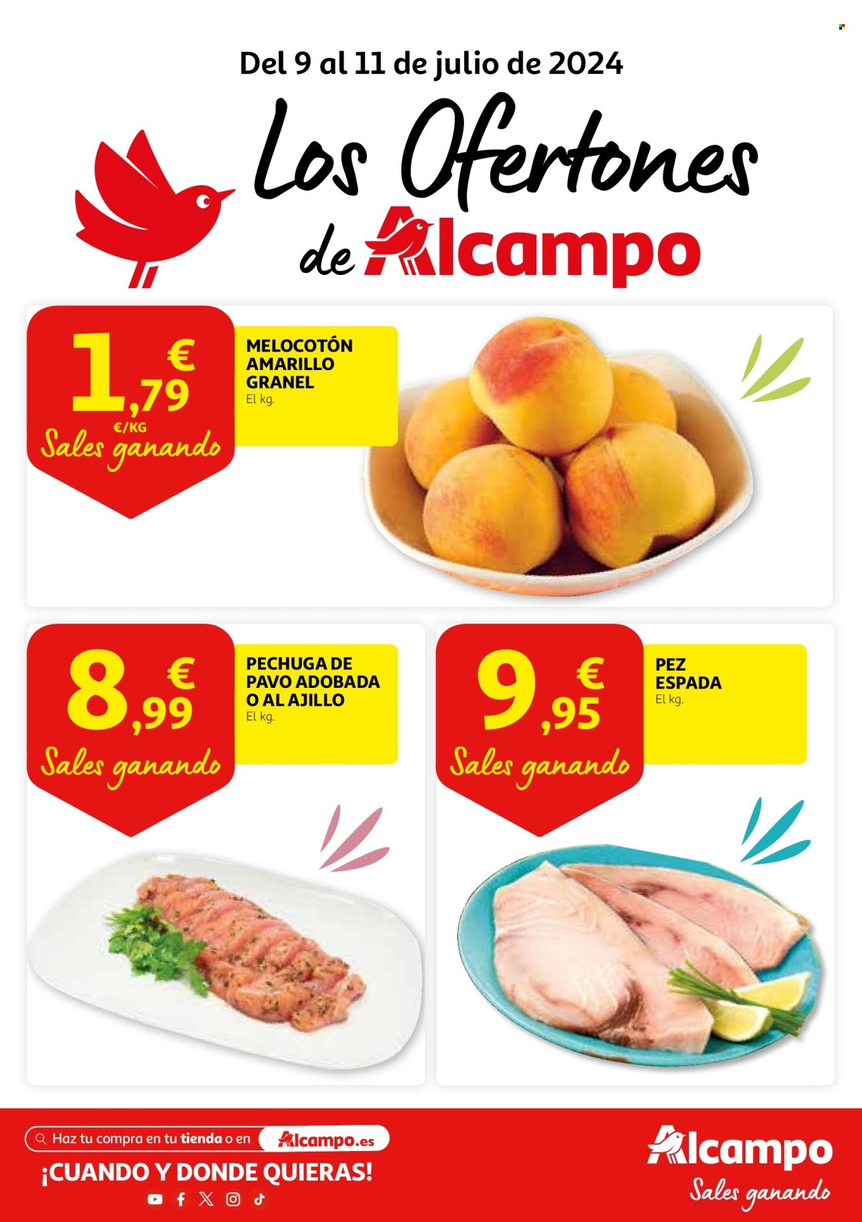 Folleto Alcampo - 09/07/24 - 11/07/24. Página 1