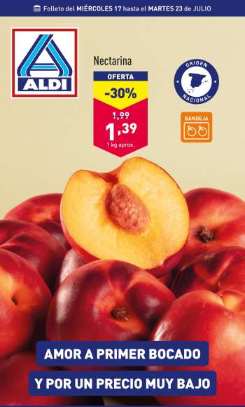 Folleto actual Aldi - 17/07/24 - 23/07/24.