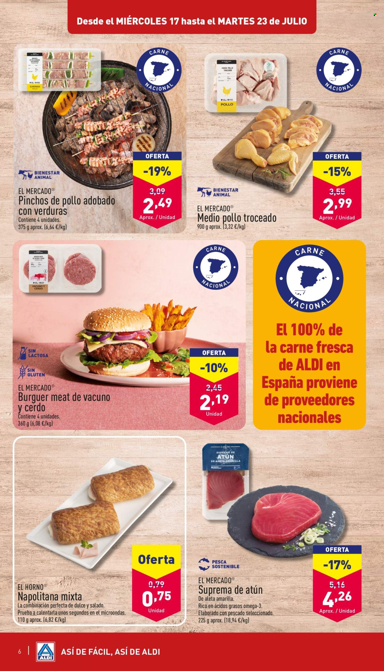 Folleto Aldi - 17/07/24 - 23/07/24. Página 6