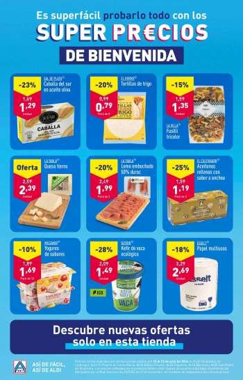 Folleto actual Aldi - 10/07/24 - 23/07/24.