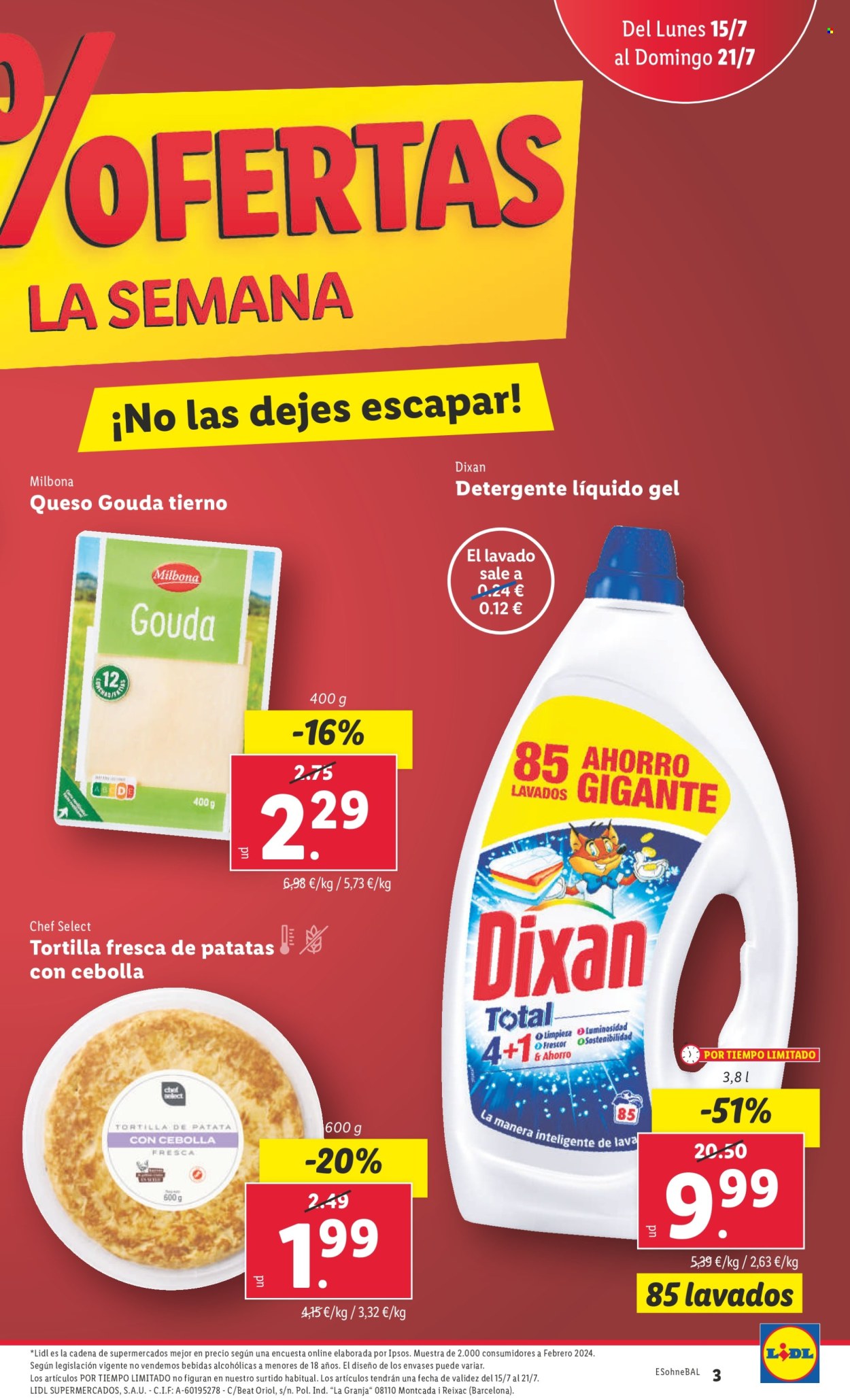 Folleto Lidl - 15/07/24 - 21/07/24. Página 3