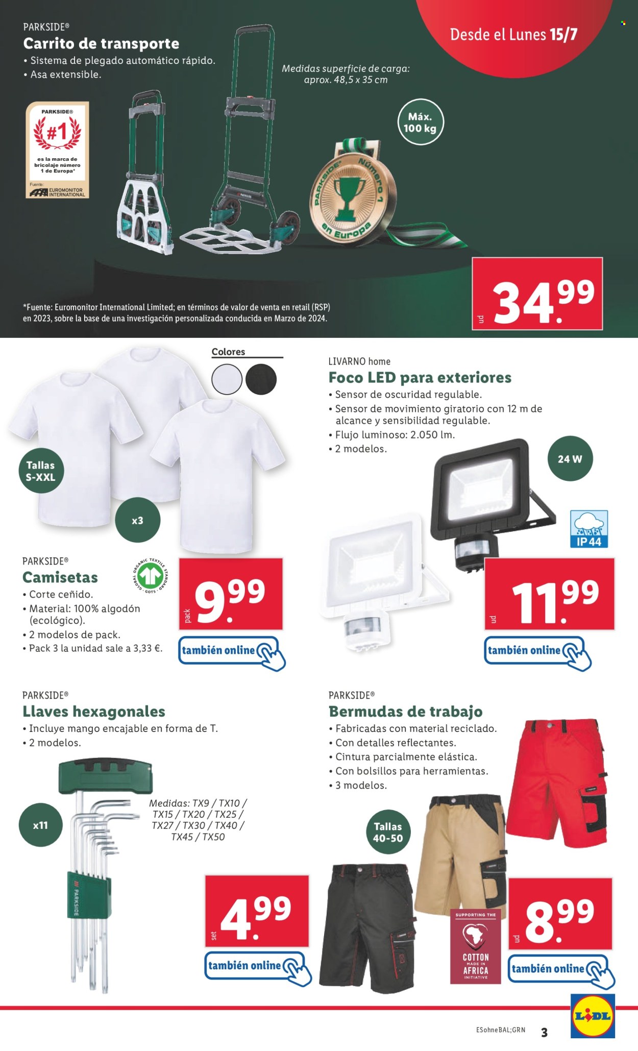Folleto Lidl - 15/07/24 - 21/07/24. Página 25