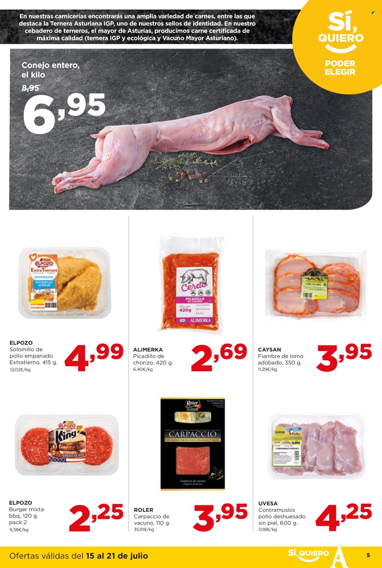 Folleto Alimerka - 15/07/24 - 21/07/24. Página 5