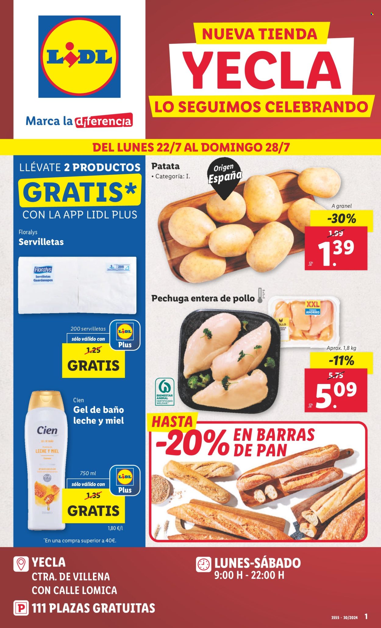 Folleto Lidl - 22/07/24 - 28/07/24. Página 1