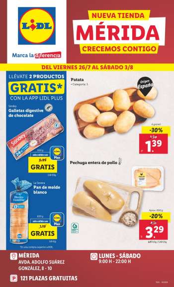 Folleto actual Lidl - 26/07/24 - 03/08/24.