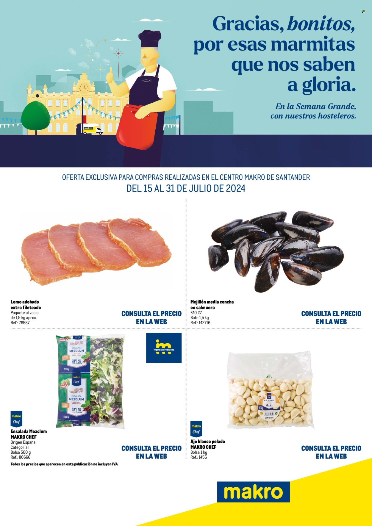 Folleto Makro - 15/07/24 - 31/07/24. Página 1