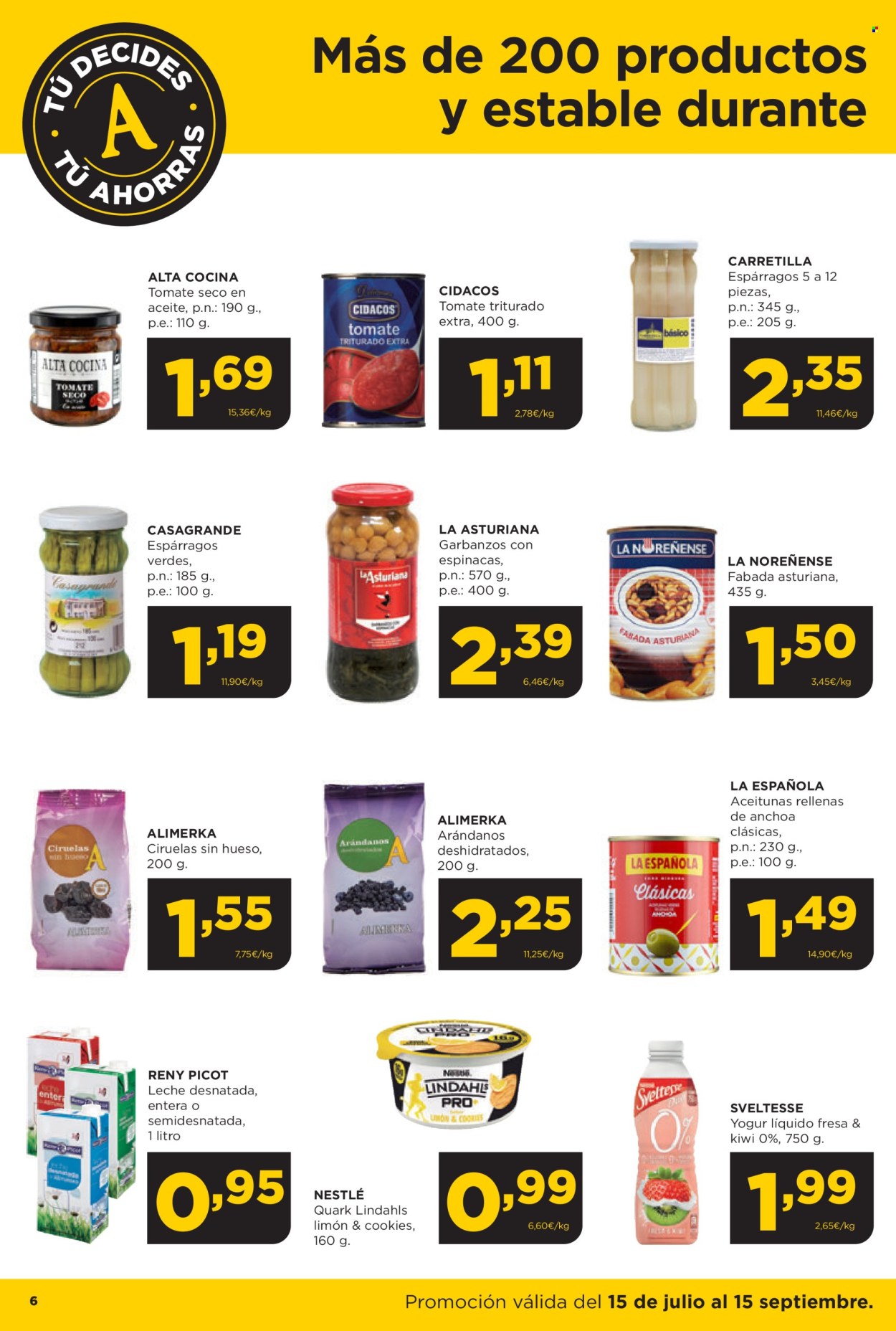 Folleto Alimerka - 15/07/24 - 15/09/24. Página 6
