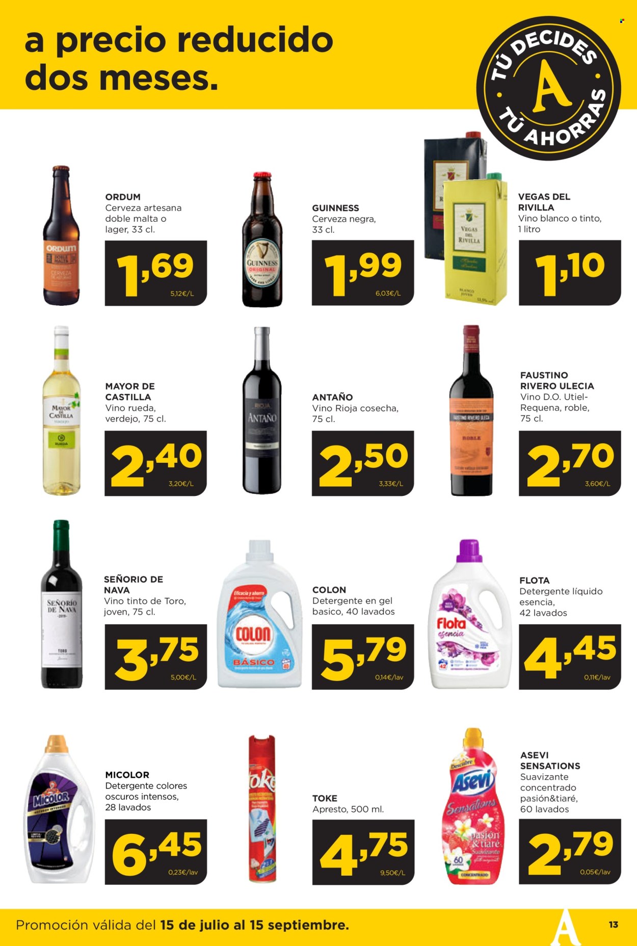 Folleto Alimerka - 15/07/24 - 15/09/24. Página 13