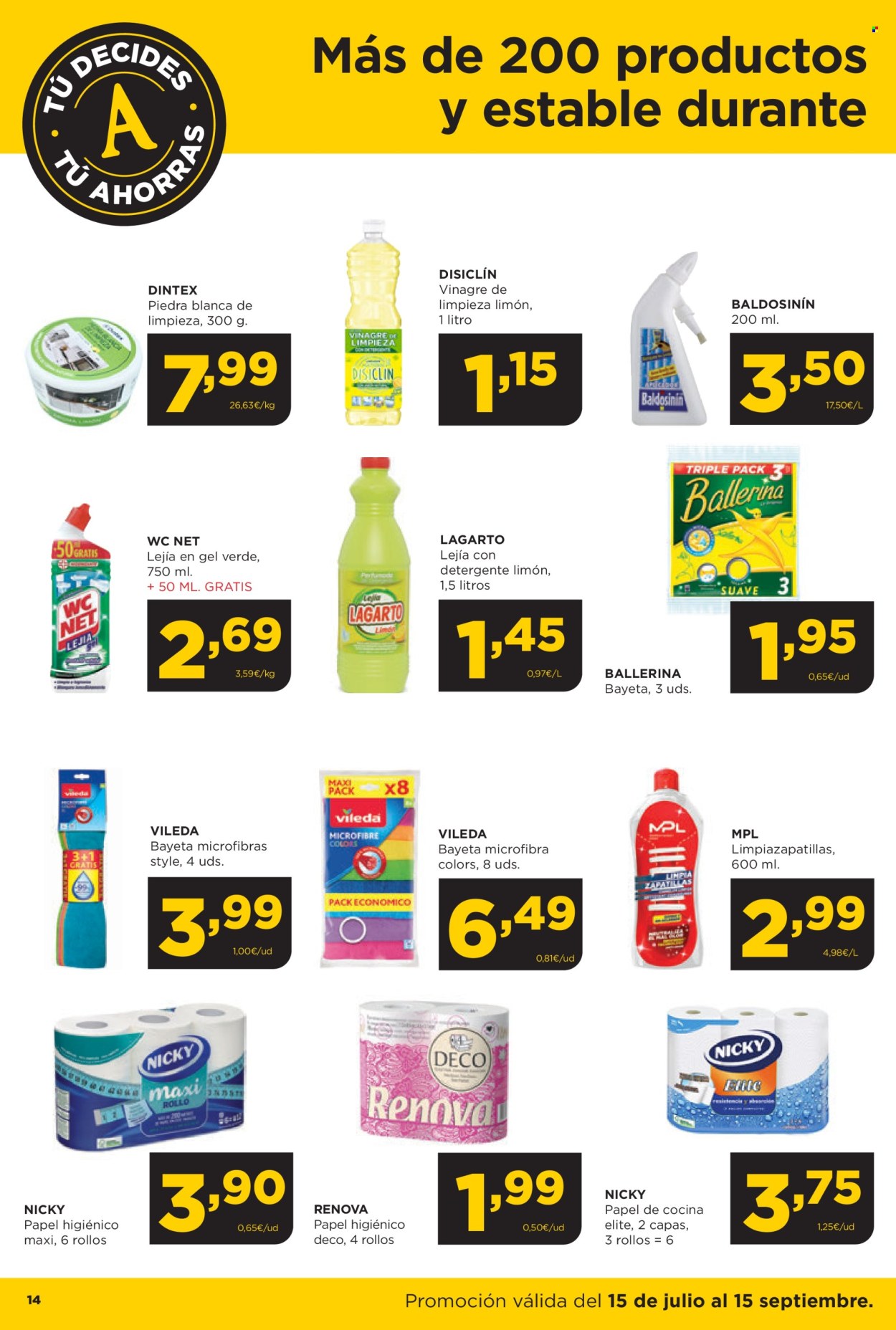 Folleto Alimerka - 15/07/24 - 15/09/24. Página 14
