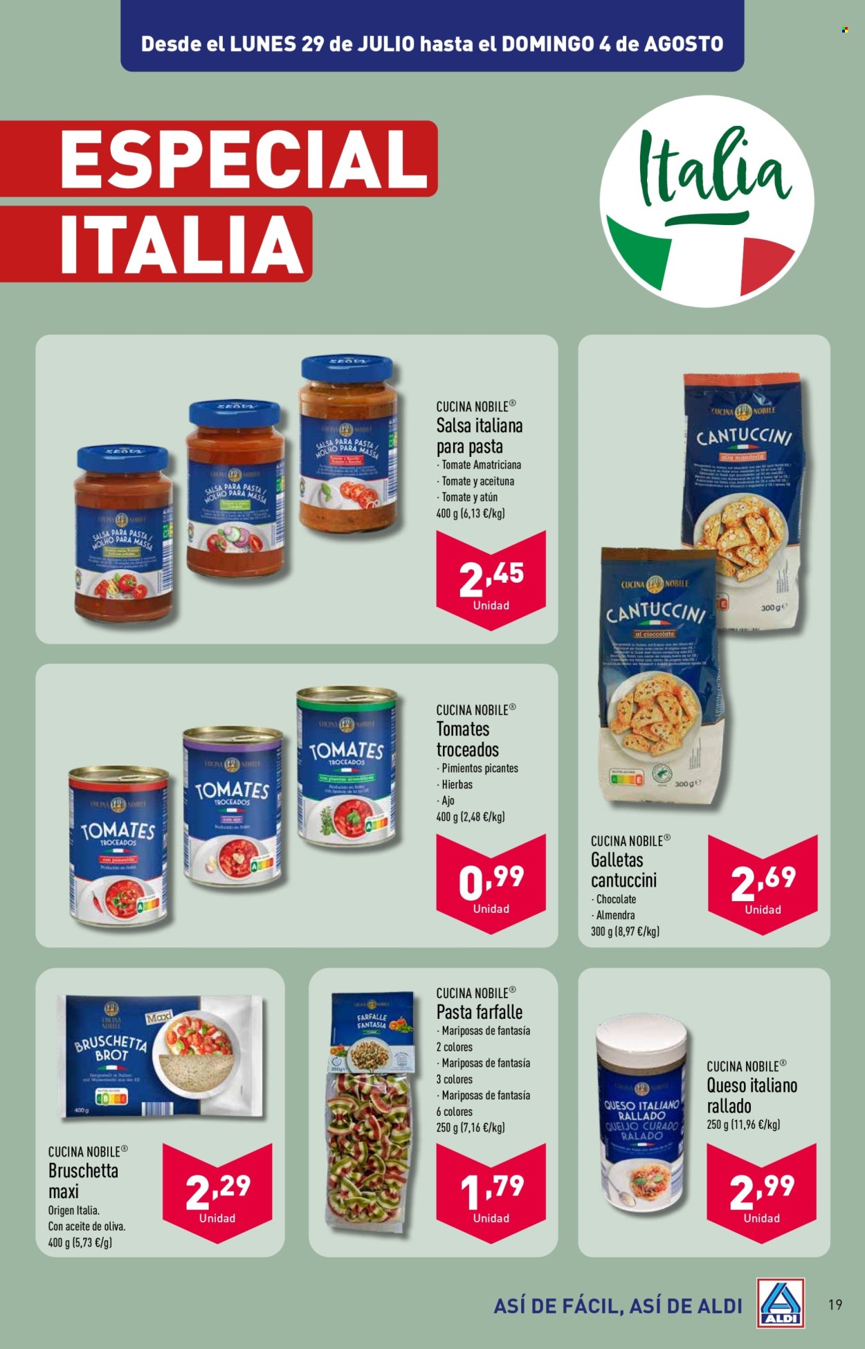 Folleto Aldi - 22/07/24 - 30/07/24. Página 19