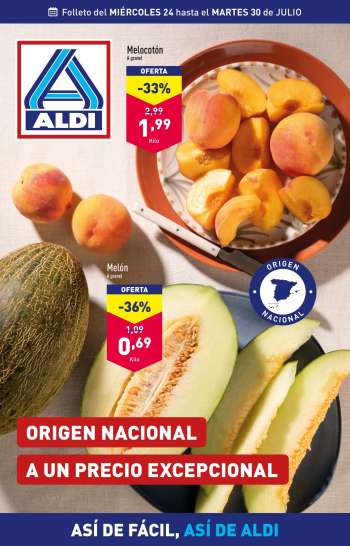 Folleto actual Aldi - 24/07/24 - 30/07/24.