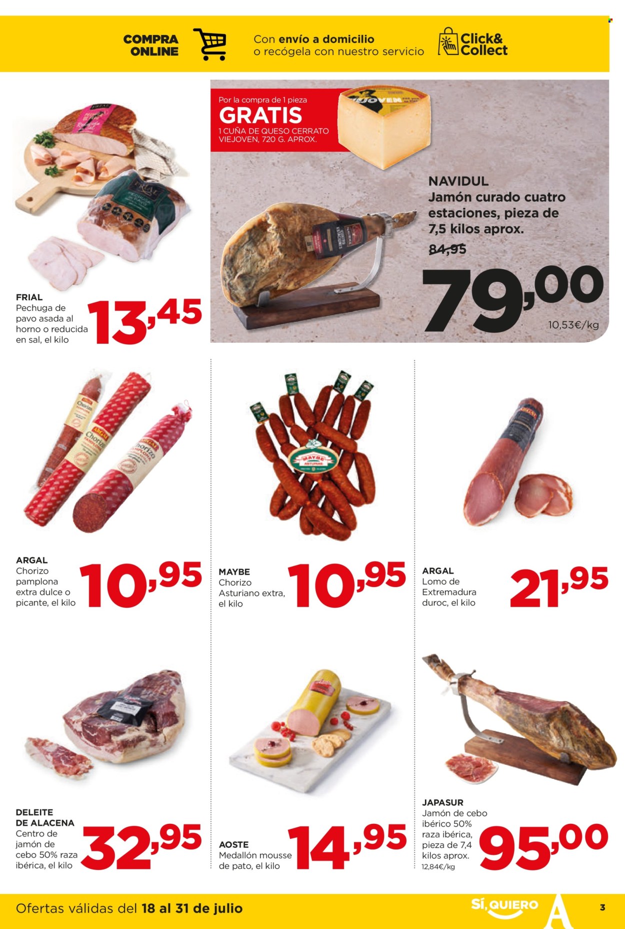 Folleto Alimerka - 18/07/24 - 31/07/24. Página 3
