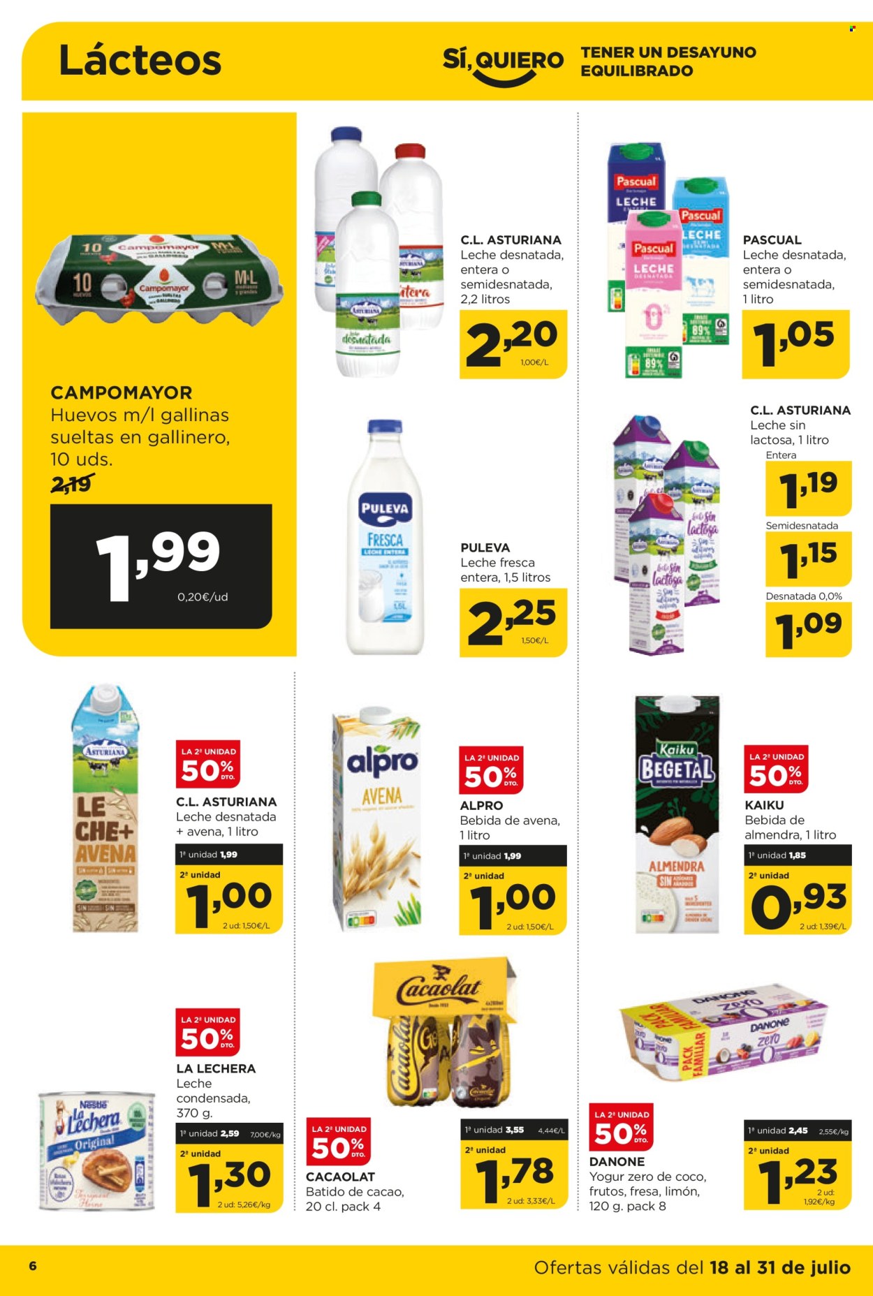 Folleto Alimerka - 18/07/24 - 31/07/24. Página 6