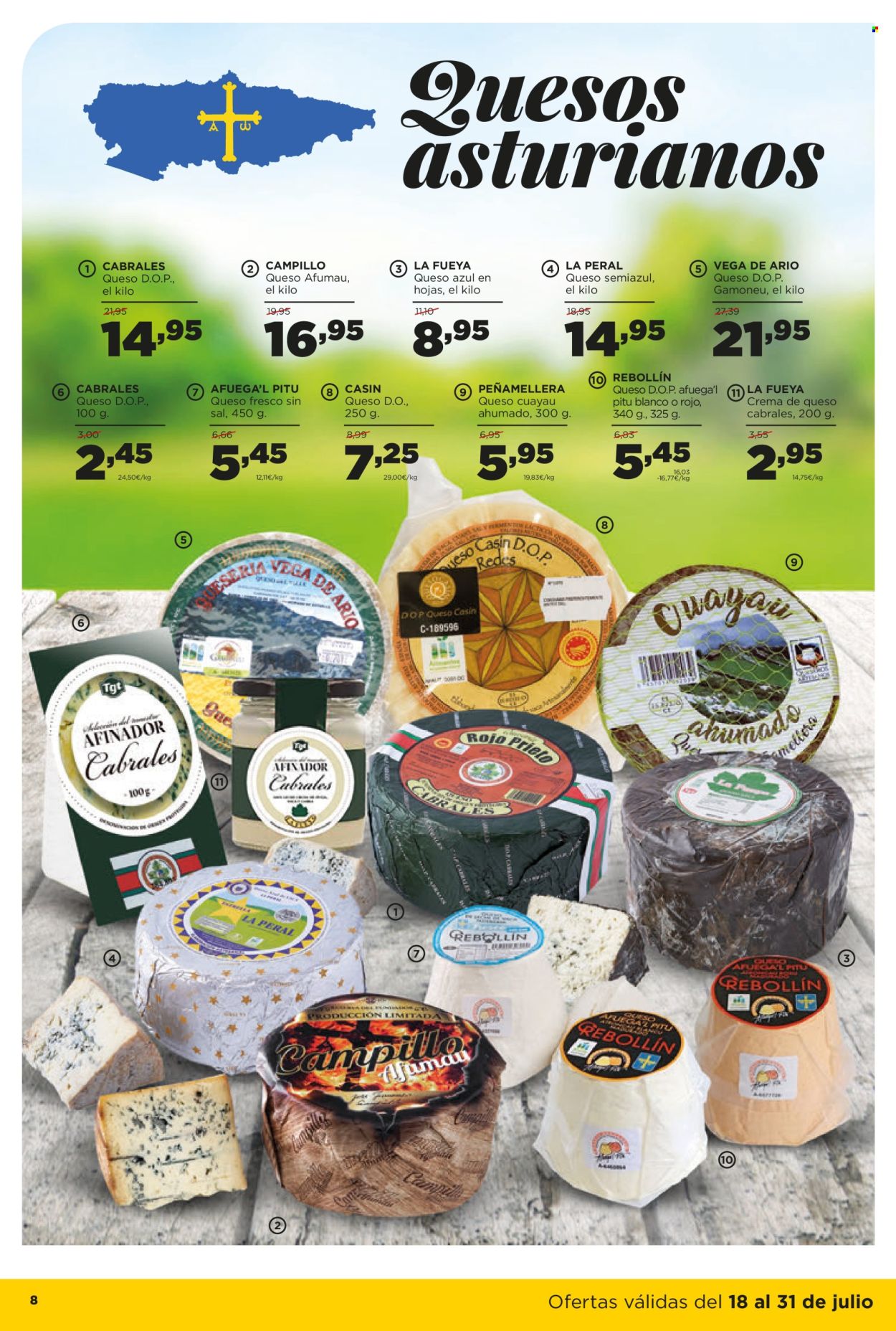 Folleto Alimerka - 18/07/24 - 31/07/24. Página 8