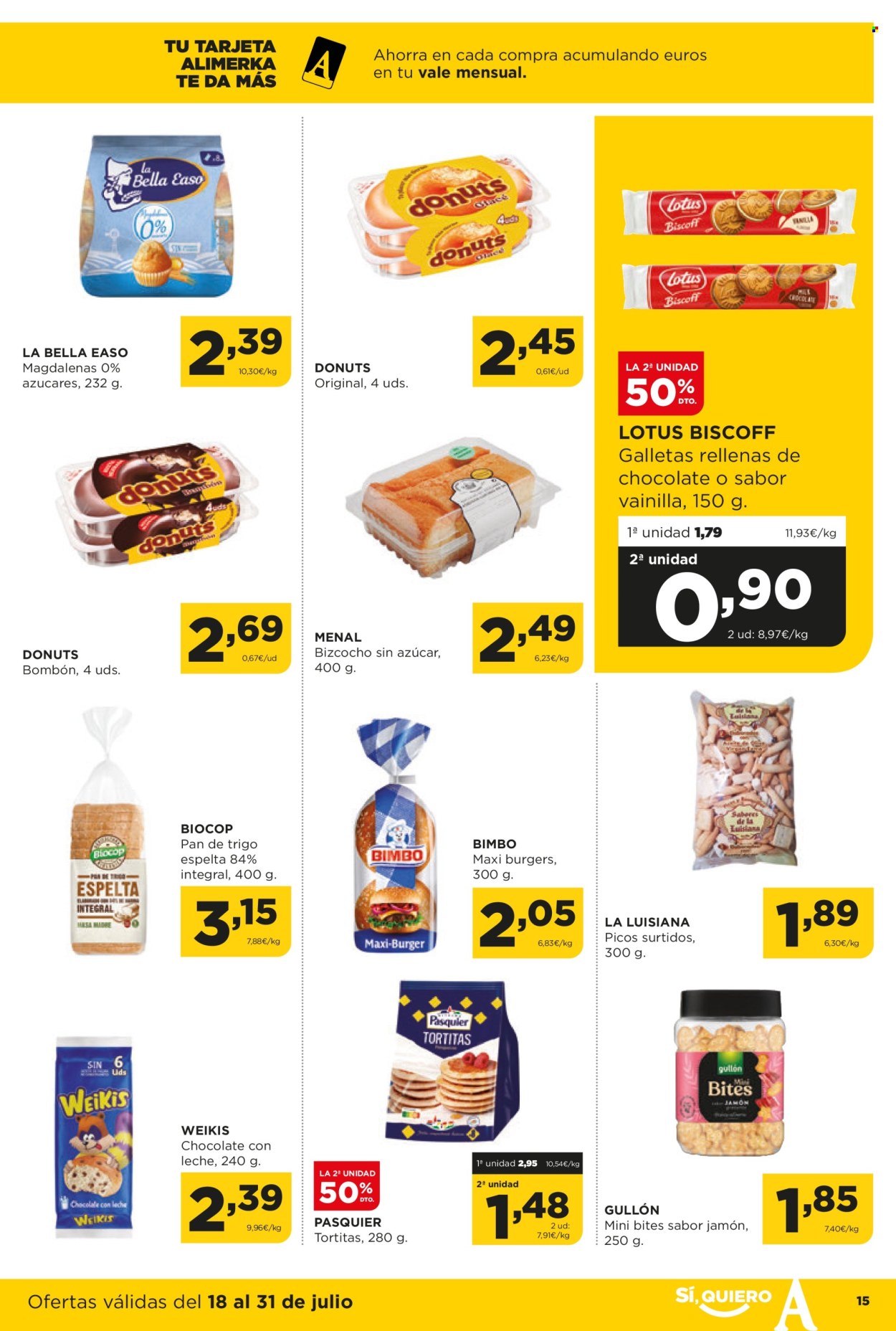 Folleto Alimerka - 18/07/24 - 31/07/24. Página 15