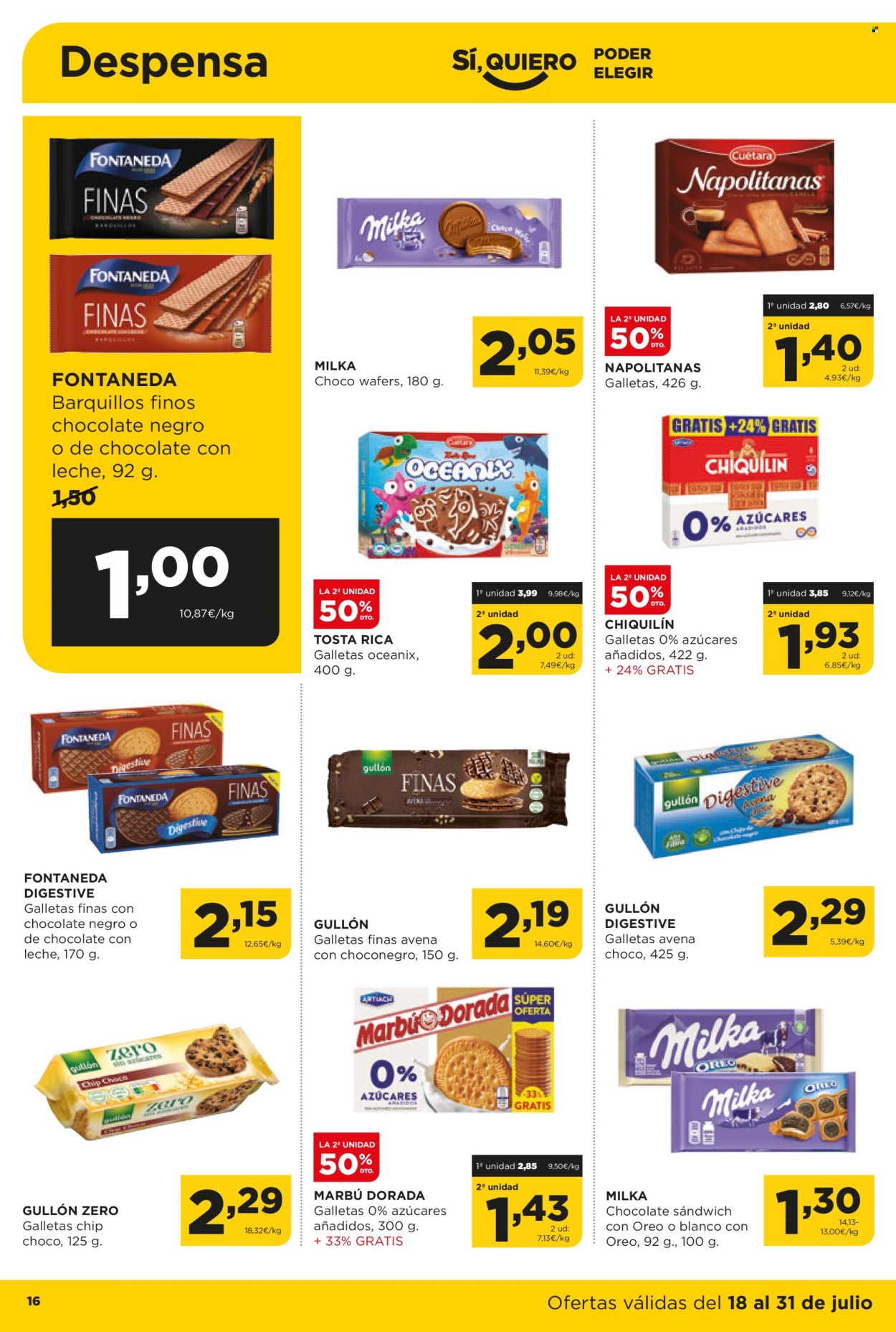 Folleto Alimerka - 18/07/24 - 31/07/24. Página 16